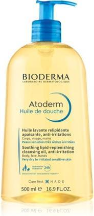 Produktbild Bioderma Atoderm Duschöl 500 ml - Beruhigendes, ultra-nährendes Duschöl für trockene und gereizte Haut (500 ml)