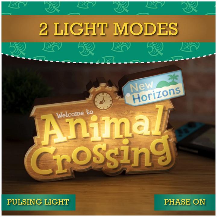 Image du produit Paladone Products Animal Crossing Logo Light