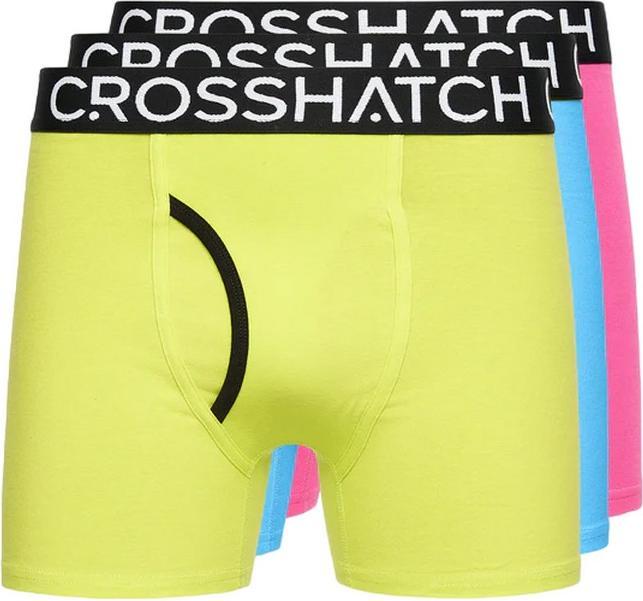 Image du produit Crosshatch - Boxers TRIOGLOW - Homme (M, Lot de 3)