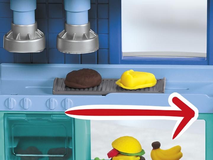 Actual product image Play-Doh Kitchen Creations Colourful Restaurant Kitchen Play Set