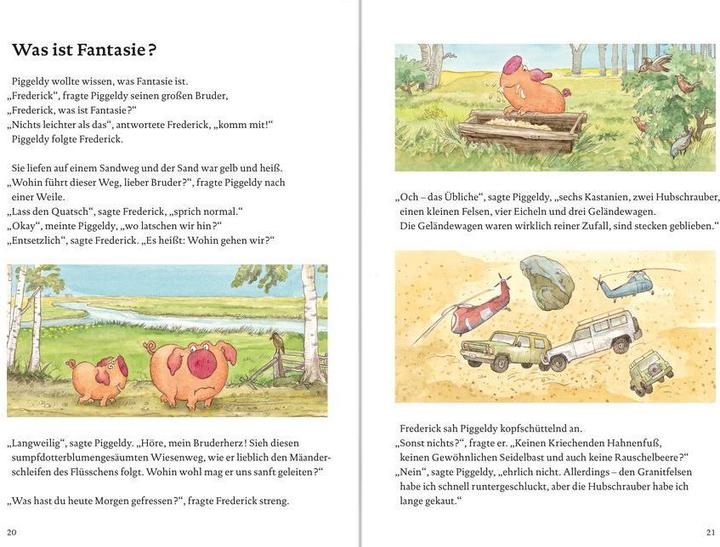Actual product image Ravensburger Die allerbesten Geschichten von Piggeldy und Frederick (German, Elke Loewe, 2016)
