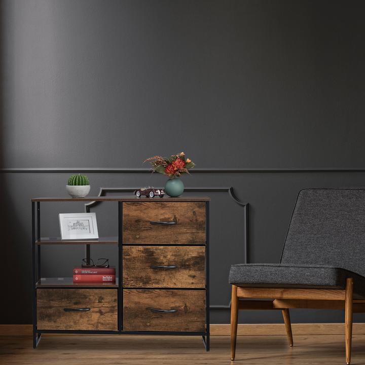 Produktbild Relaxdays Kommode (84 x 32.5 x 71.5 cm)