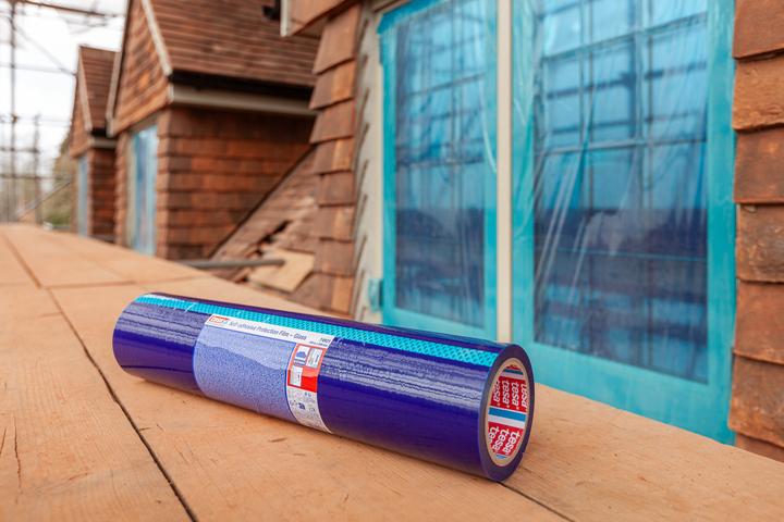 Produktbild tesa Selbstklebende Schutzfolie 1x Rolle 100 m x 75 cm (100 m, 750 mm)