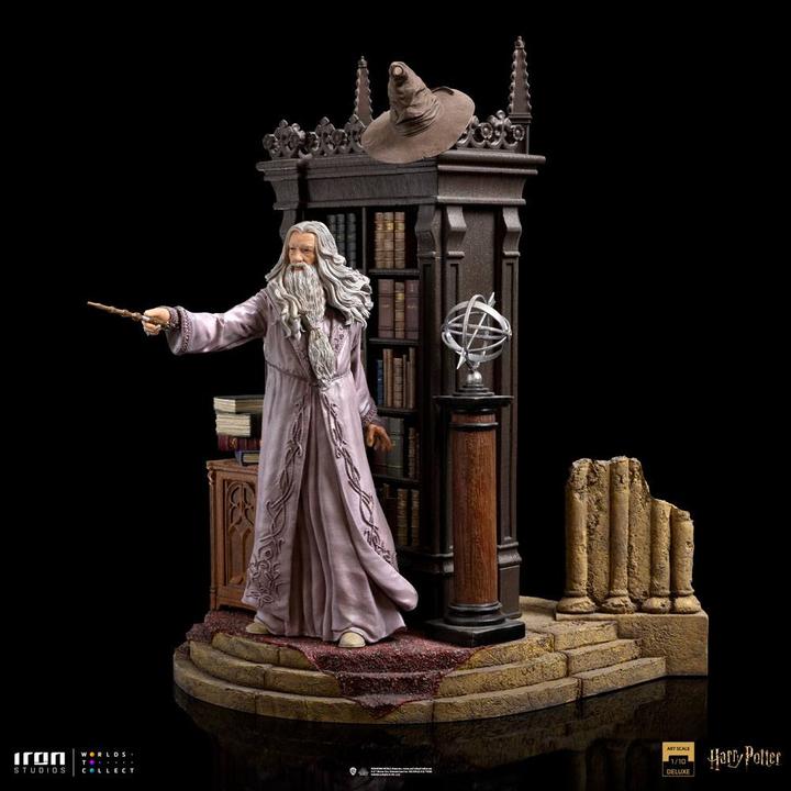 Actual product image Iron Studios Harry Potter Deluxe Art Scale Statue 1/10 Albus Dumbledore 30 cm