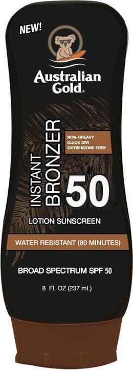 Produktbild Australian Gold Lotion mit Bronzer (Sonnenlotion, SPF 50, 237 ml)