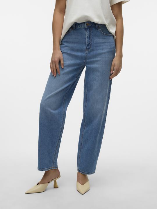 Produktbild Vero Moda VMETNA Hohe Taille Barrel Fit Jeans Straight-Fit (W30/L32)