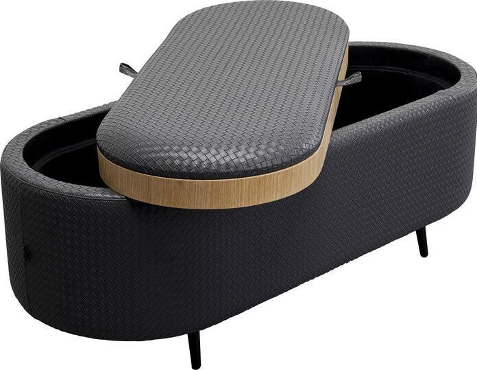 Produktbild Kare Design Bank Venezia Storage Grau 100cm
