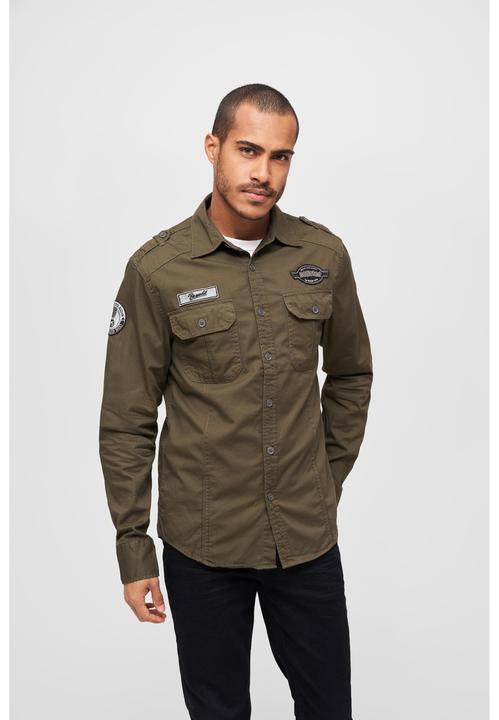 Actual product image Brandit Luis Vintage Shirt - 8100 (L)