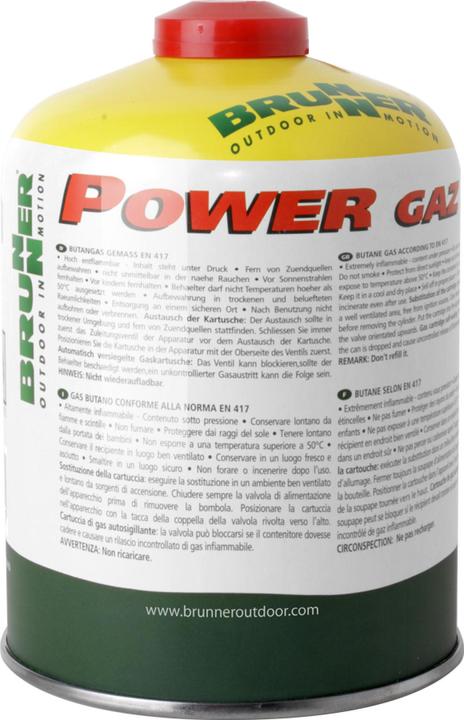 Actual product image Brunner Powergaz 450 gas cartridge
