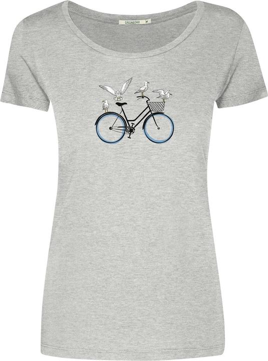 Produktbild Greenbomb Women's Bike Seagulls Loves T-Shirt (L)