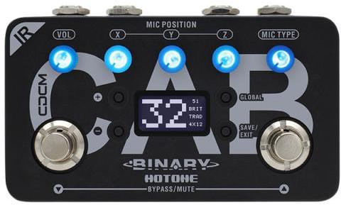 Image du produit Hotone Binary IR Cab (Contrebasse, Guitare)