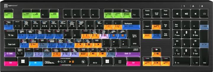 Logickeyboard Unreal Engine Astra 2 UK (PC) (Eng. Int., Kabelgebunden)