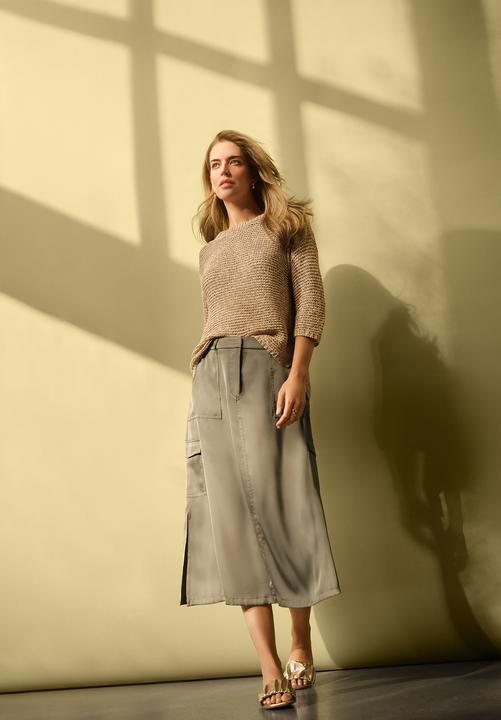 Image du produit Betty Barclay Jupe en satin avec poches plaquées (38)