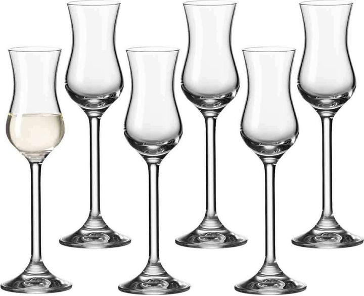 Immagine prodotto Leonardo Tutti i giorni (1 dl, 6 x, Bicchieri da liquore + bicchieri da grappa)