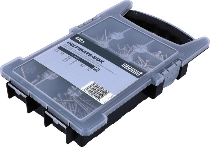 Image du produit Helpmate Edelstahlschrauben Set, Edelstahl A2, 470 Stück (470 Vis par pièce)