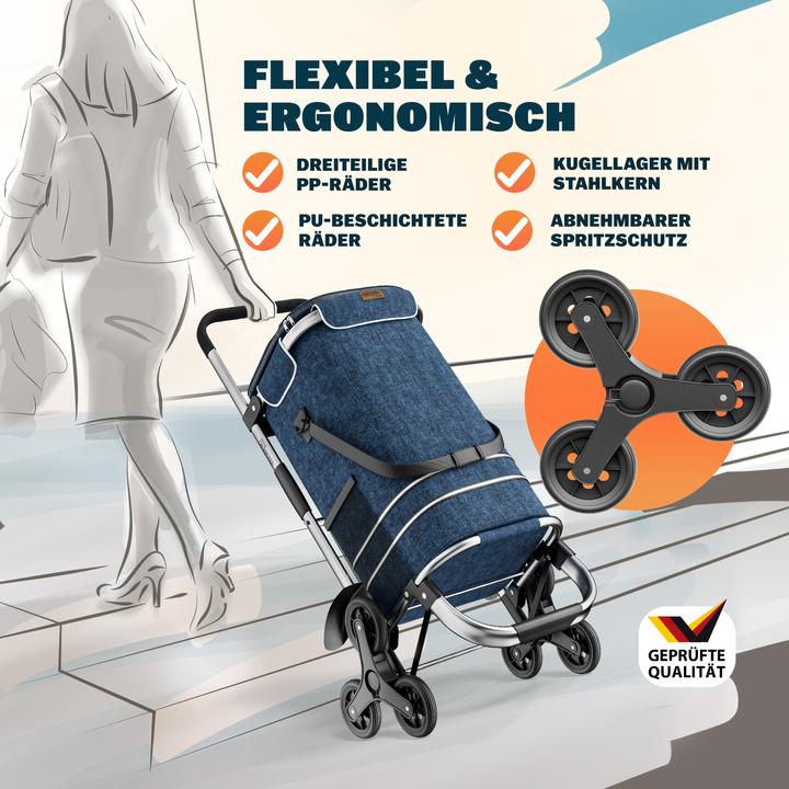 Actual product image Monzana 2in1 Shopping Trolley