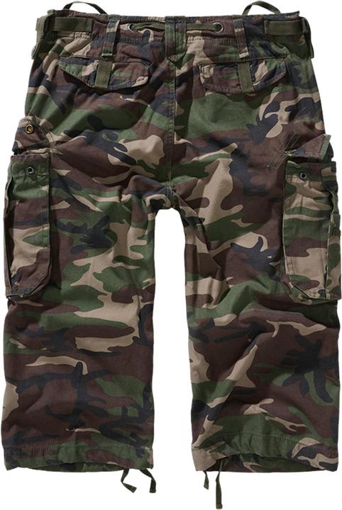 Brandit Industry Vintage 3/4 Shorts-kurze Hose Grösse M Farbe Wald (M)