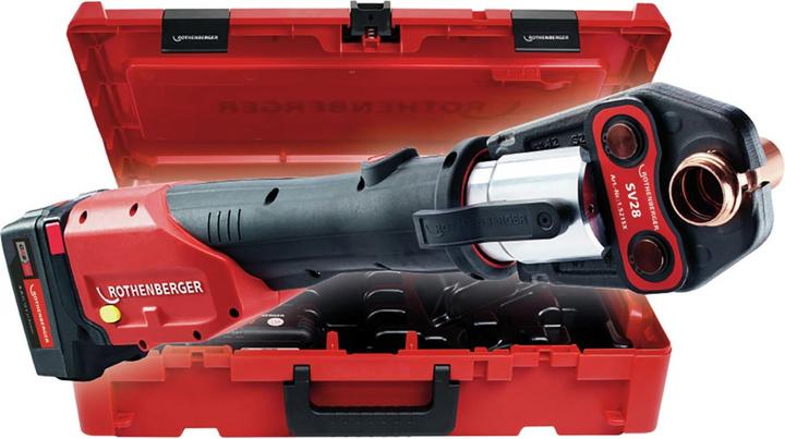 Actual product image Rothenberger ROMAX 4000 Press jaw set SV15-22-28 mm, 1x 4 Ah