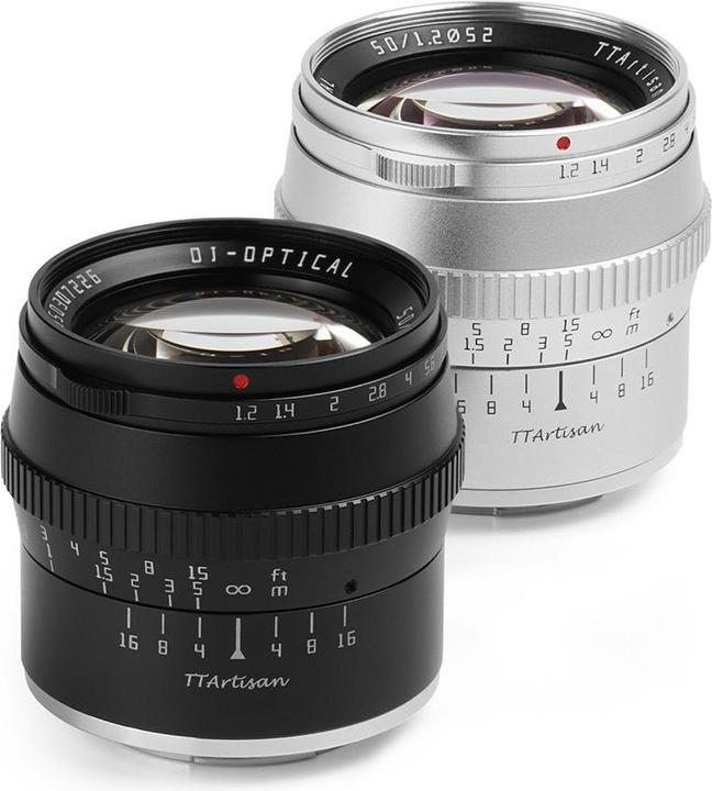 Produktbild TTArtisan 50mm f/1,2 Canon RF (Canon RF, APS-C / DX)