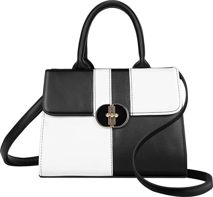 Actual product image Gallantry C-0184-BLACKWHITE Handtasche