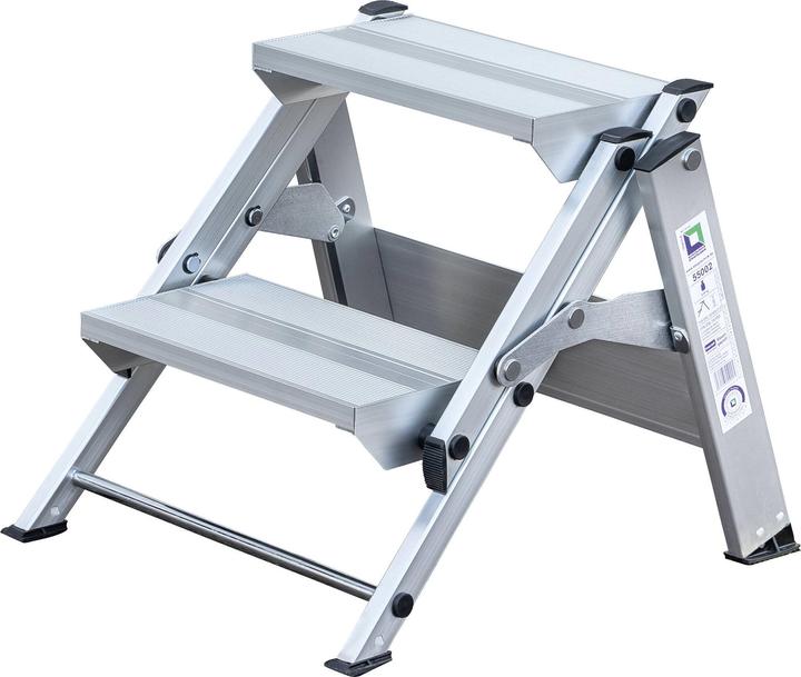 Image du produit Munk Escaliers pliants en aluminium (Marchepied pliant, 54 cm)