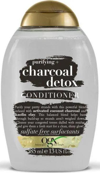Actual product image Ogx CHARCOAL DETOX cleansing hair conditioner 385 ml (385 ml)