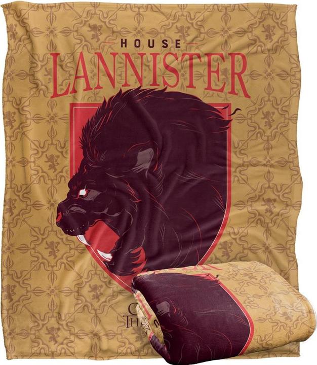 Image du produit Game of Thrones - Couverture HOUSE LANNISTER (152 x 127 cm)