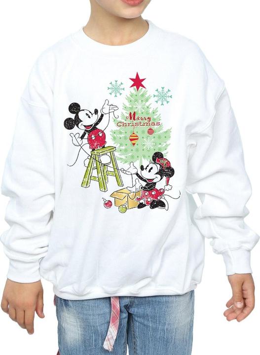 Image du produit Disney - Sweat MICKEY AND MINNIE CHRISTMAS TREE - Fille (140, 146)