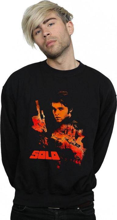 Immagine prodotto Star Wars Solo Coloured Silhouette Felpa Uomo (M)
