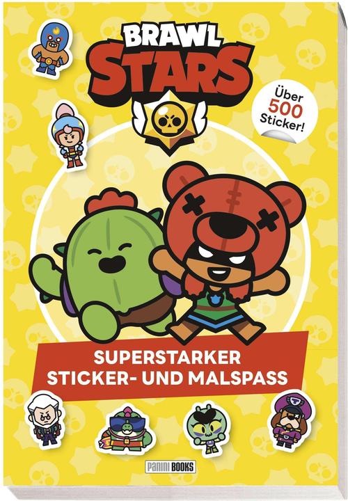 Image du produit Panini Brawl Stars Superbe jeu d'autocollants et de coloriage (Allemand, Panini, 2023)