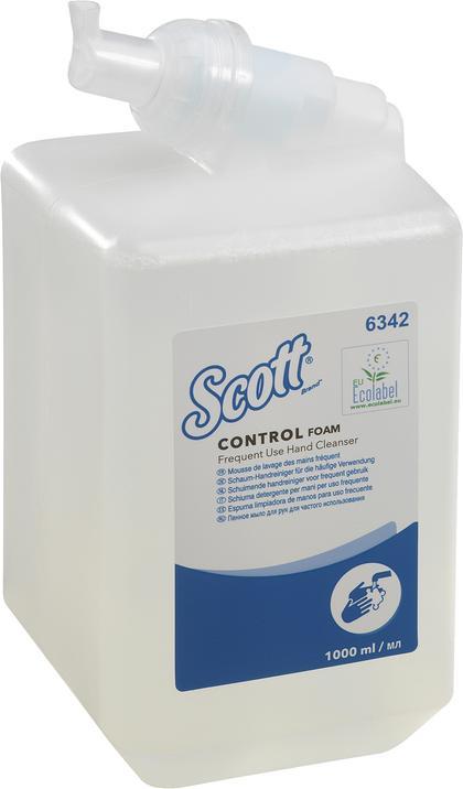 Produktbild Kimberly-Clark Clark SCOTT® 6x 1 L Schaumseife ehemals Kleenex Luxuriöser Schaum - Handreiniger für die h (Flüssigseife, 1000 ml)