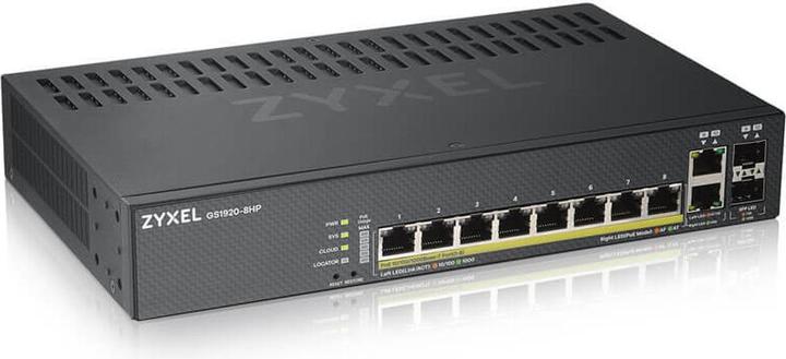 Actual product image Zyxel Nebula GS1920-8HPv2 (10 Ports)