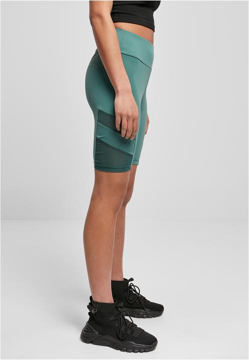Immagine prodotto Urban Classics Pantaloncini da ciclismo Tech Mesh a vita alta da donna (S)