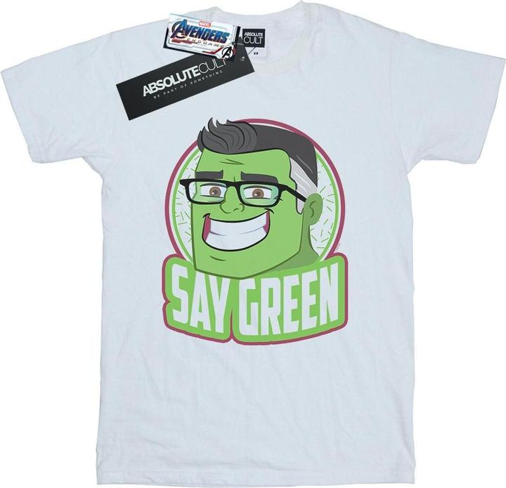 Avengers Endgame Hulk Say Green TShirt (XL)