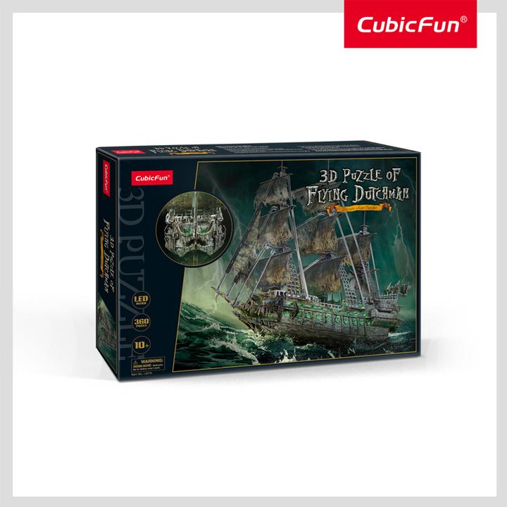 Image du produit Cubicfun CUBIC FUN 3D siaurapjūklis su LED "Skrajojantis olandas" (360 pièces)