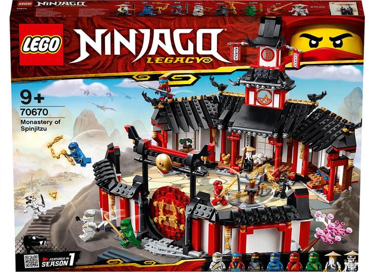 LEGO Kloster des Spinjitzu (70670, LEGO Ninjago)