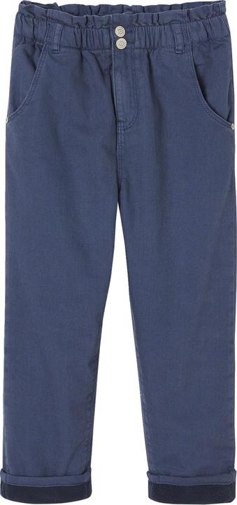Actual product image Vertbaudet Girls' thermal trousers with paperbag waistband (158)