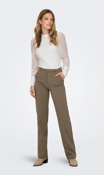 Produktbild Only Gerade geschnitten Mittlere Taille Hose Hose (30)