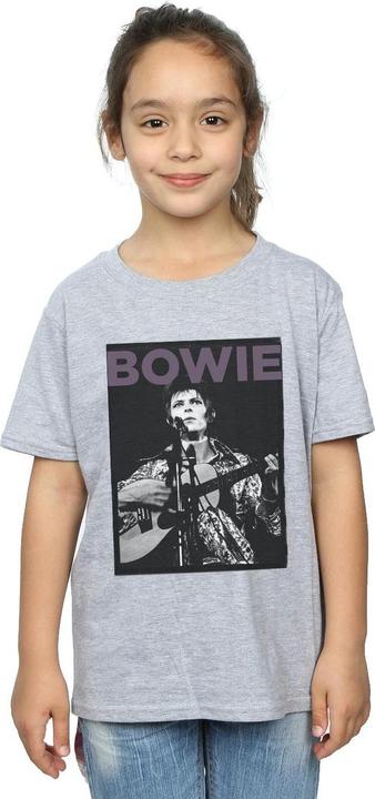 Produktbild David Bowie Rock Poster TShirt Mädchen (116)