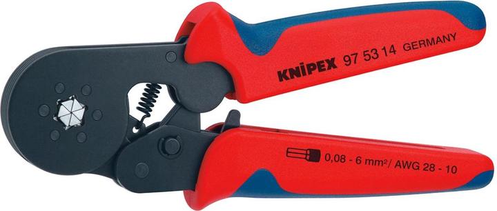 Image du produit Knipex Pince à sertir auto-ajustable pour embouts de câble (180 mm)