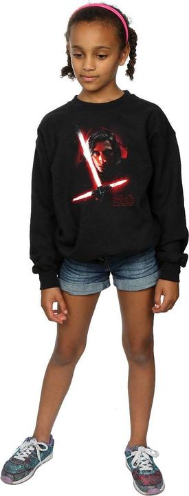 Produktbild Star Wars The Last Jedi Kylo Ren Brushed Sweatshirt Mädchen (152, 158)