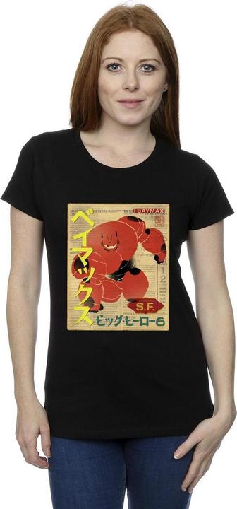 Produktbild Disney Big Hero 6 Baymax Baymax Newspaper TShirt (S)