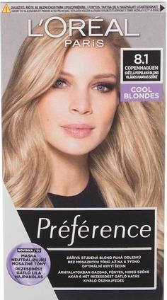 Produktbild L'Oréal Paris Loreal Professionnel - PrÃ©fÃ©rence Hair Colour - Permanent Hair Color 8.1 Copenhaguen Lighthonde (8.1 Copenhaguen Lighthonde)