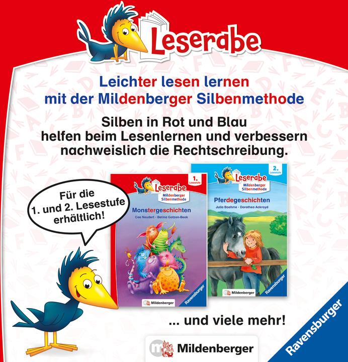Produktbild Ravensburger Leserabe - 1. Lesestufe: Meermädchen Miki feiert Geburtstag (Deutsch, Alexandra Fabisch, Cathy Ionescu, 2024)
