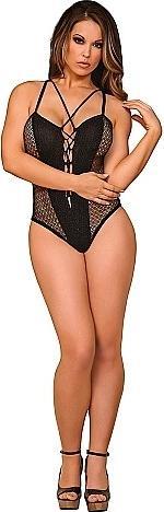 Actual product image Magic Silk Teddy With Snap Crotch (XL)