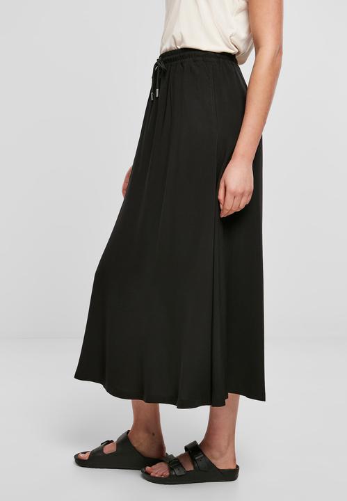 Image du produit Urban Classics Ladies Viscose Midi Skirt (L)