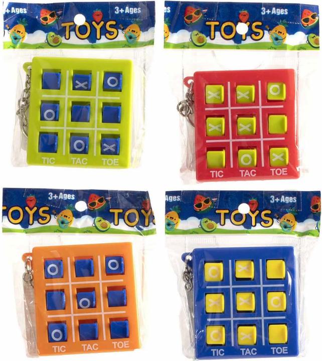 Actual product image Jono Toys Schlüsselanhänger Tic Tac Toe