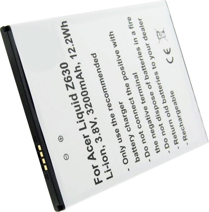 Produktbild AccuCell Akku Acer Liquid Z630, BAT-T11, KT.0010S.018