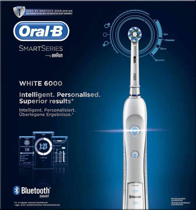 Image du produit Oral-B Pro 6000 SmartSeries (Brosse à dents oscillo-rotative)