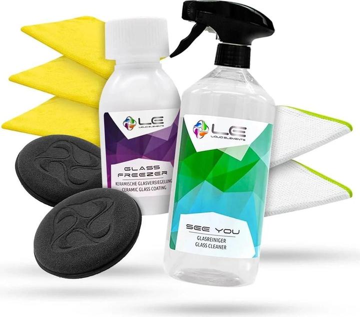 Produktbild Liquid Elements Glas- und Scheibenversiegelung Premium Set (100 ml)